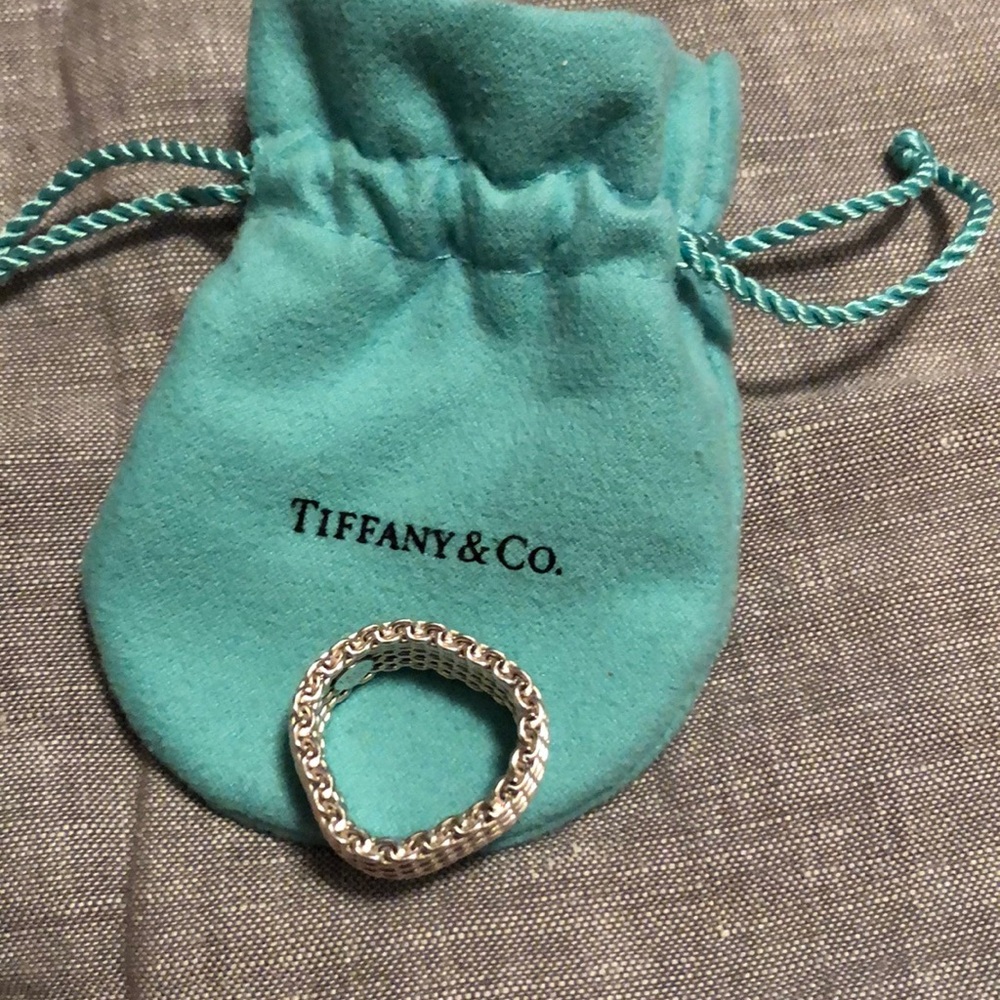 Tiffany &Co Mesh ring!